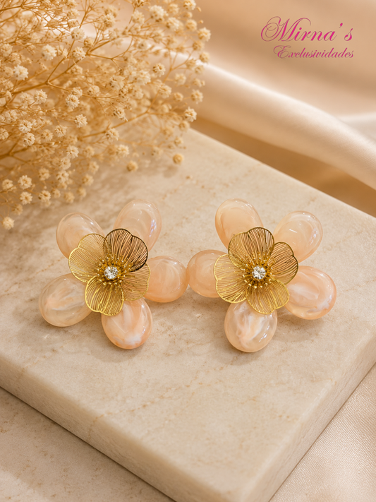 Aretes Petalo de mar