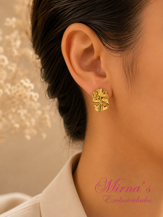 Aretes Golden Texture