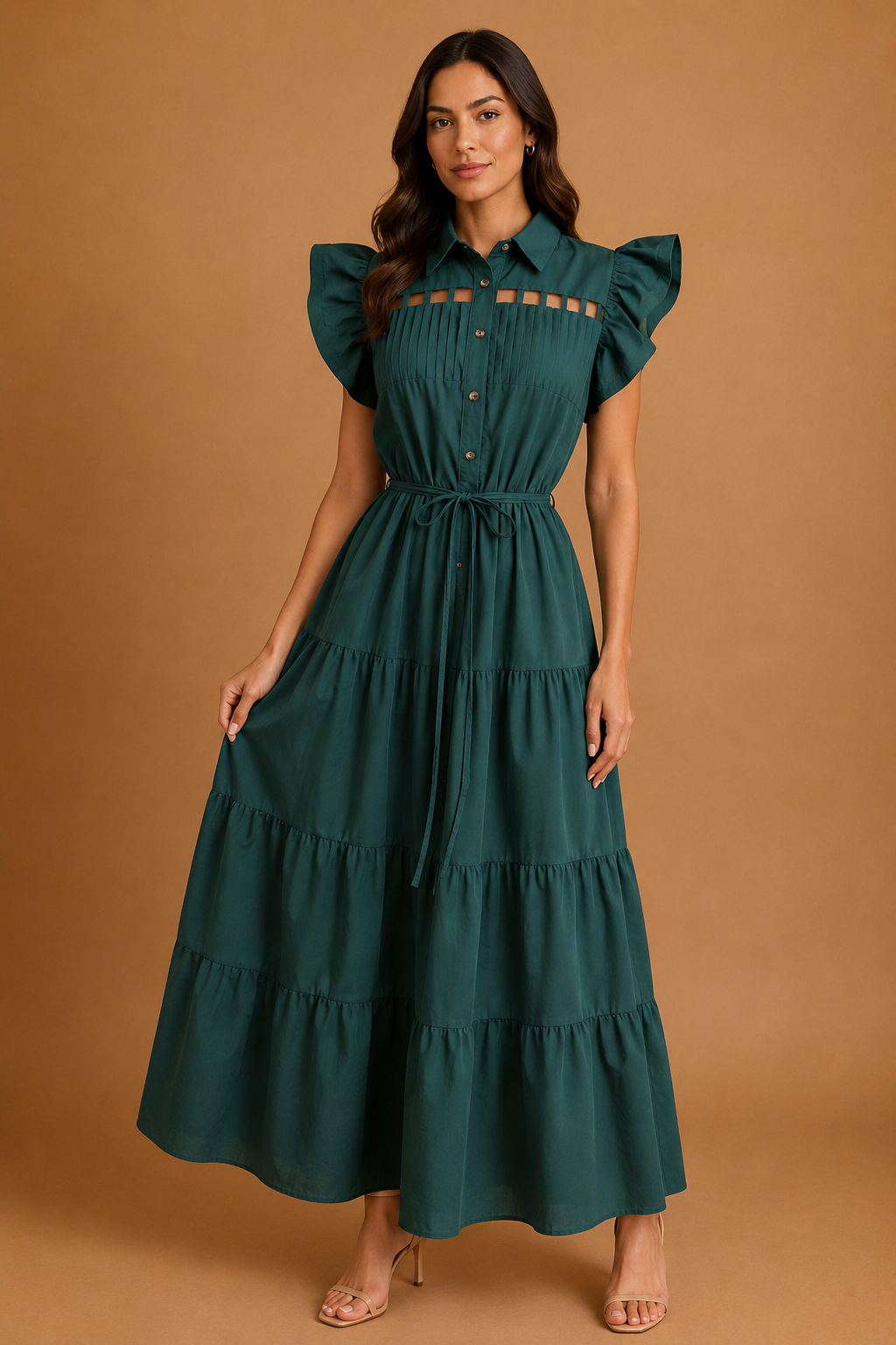 VESTIDO VERDE