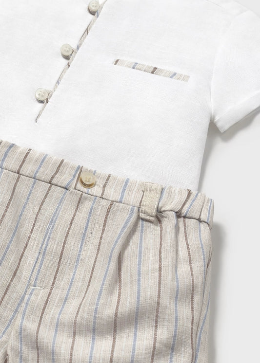 Conjunto de short de lino