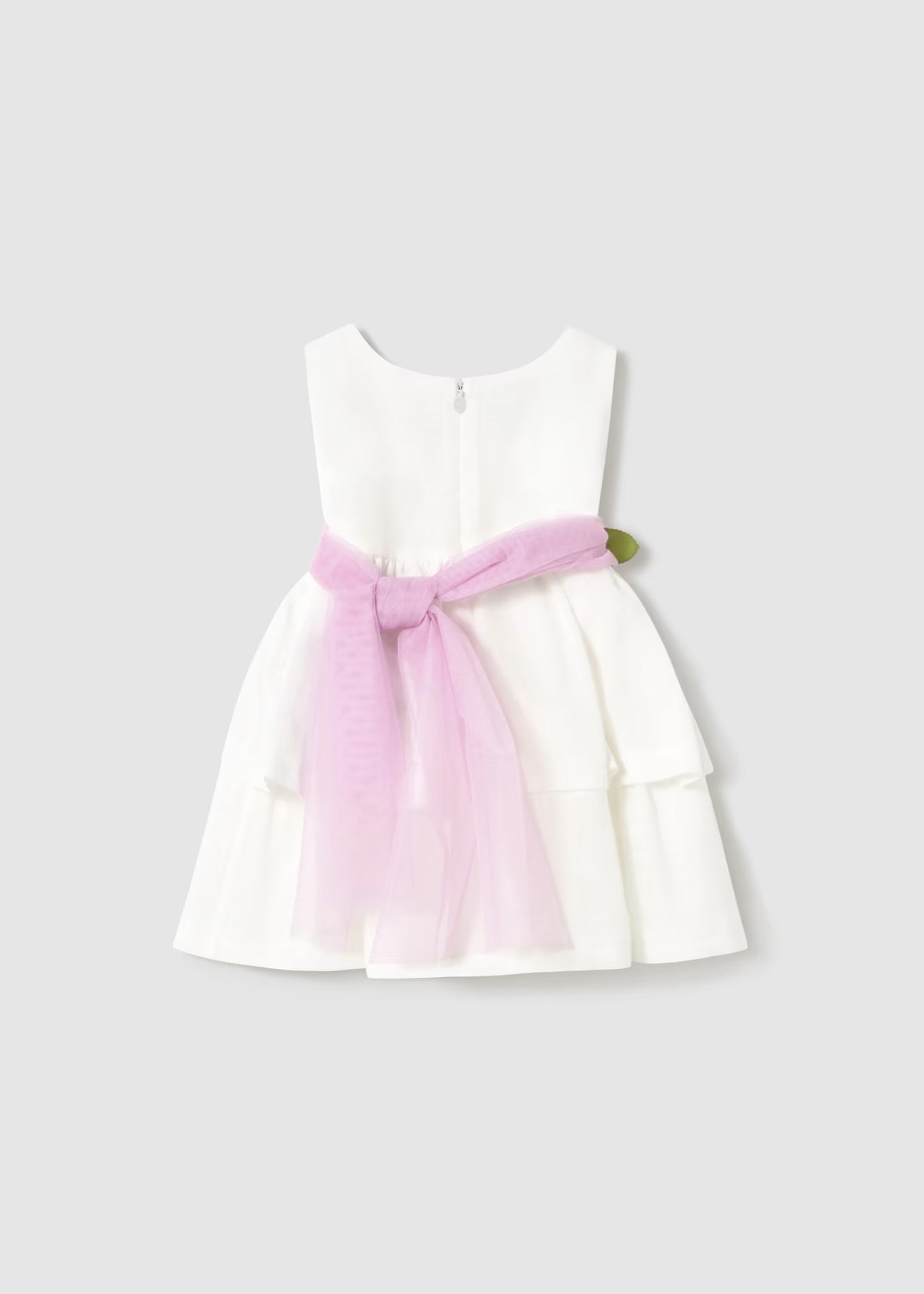 Vestidos de lino, cinturon con flores