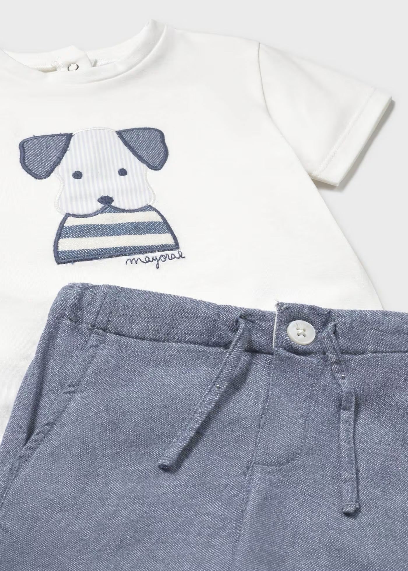 Conjunto de 2pcs camisa de perrito de 2pcs