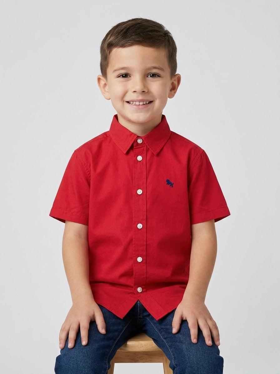Camisa de botones manga larga