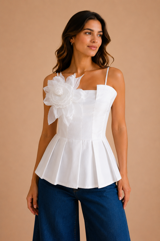 CAMISA JEANS DE TIRANTES