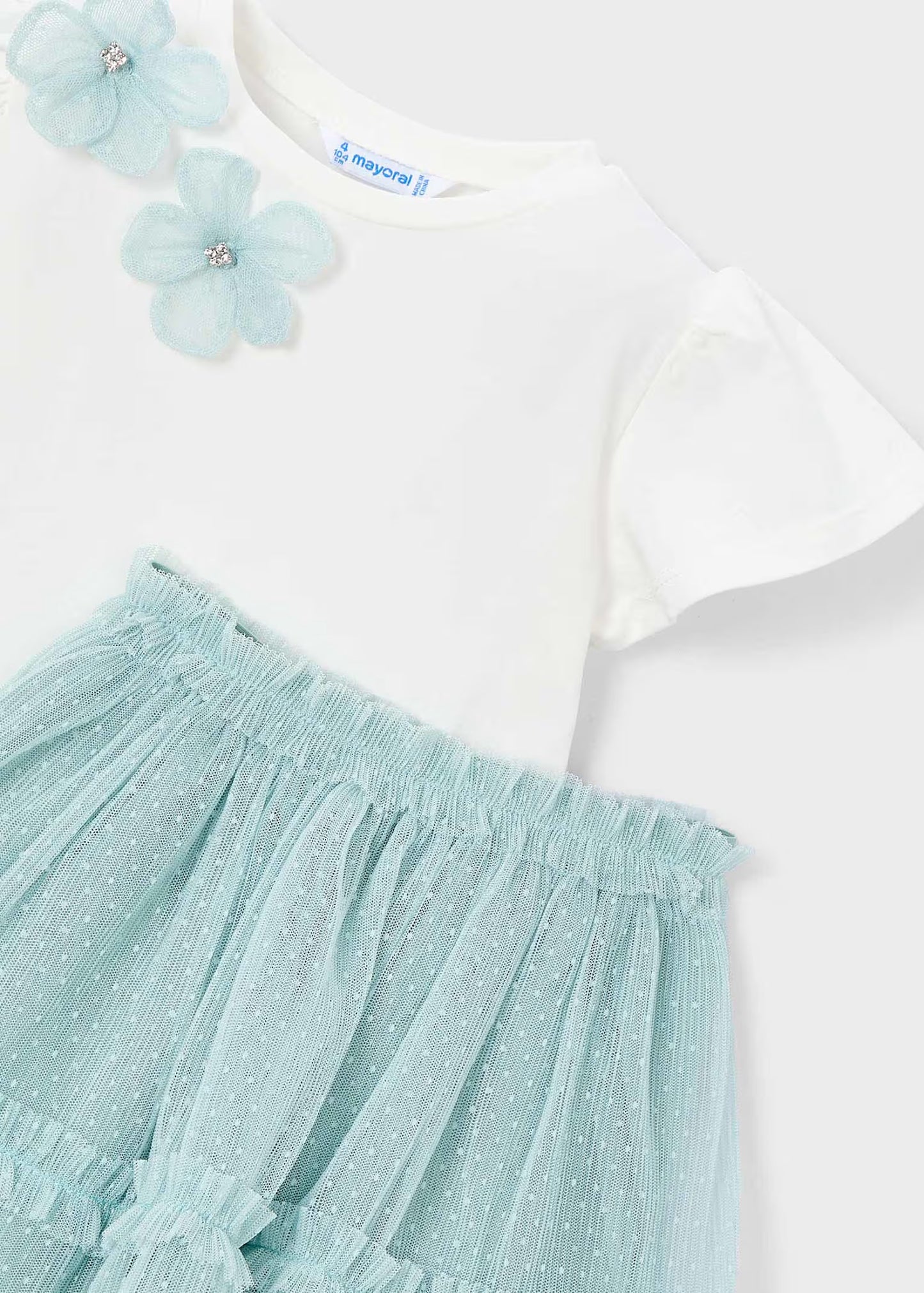 Conjunto falda tul y camiseta