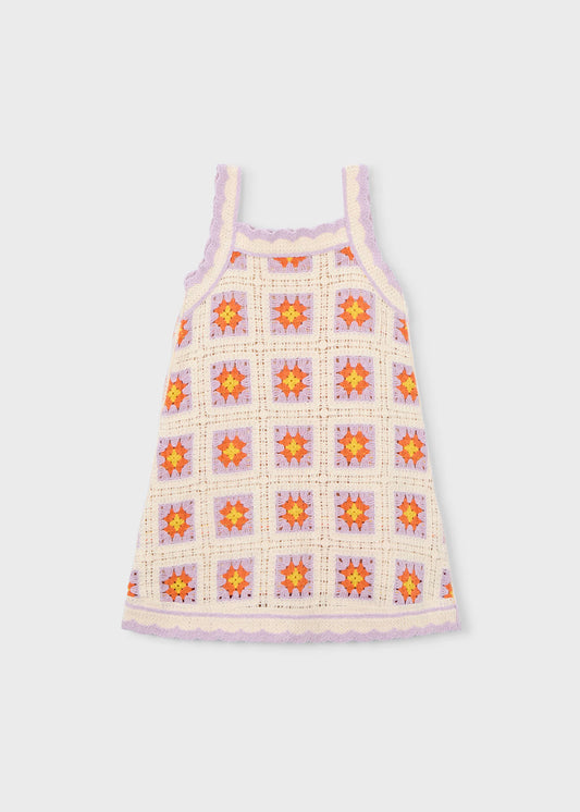 Vestido de crochet