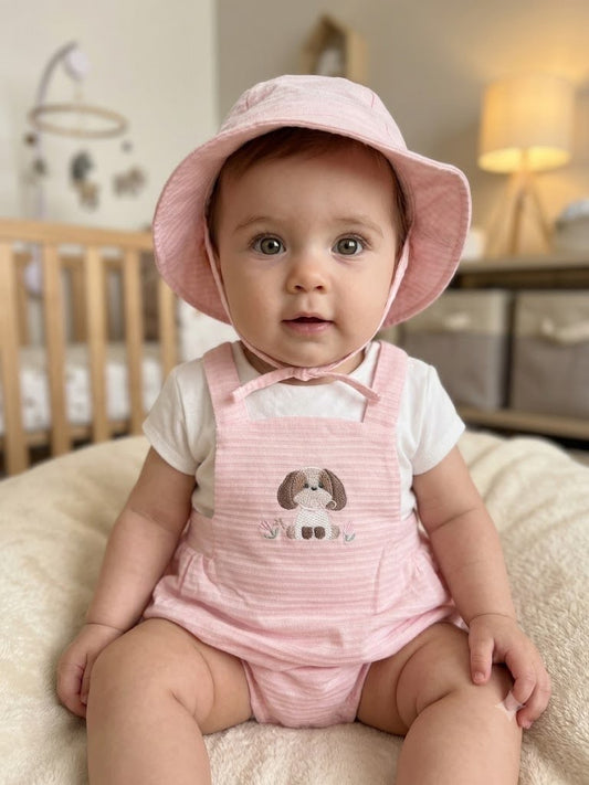 Conjunto de vestido de gorro