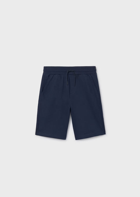 Conjunto de 2pcs camisa amarilla de short azul