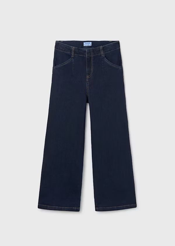 Jean oscuro wide Leg
