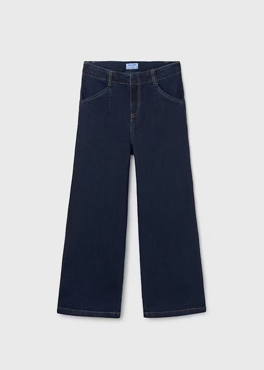 Jean oscuro wide Leg
