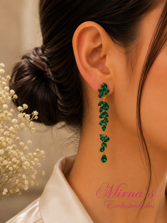 Aretes Esmeralda Imperial