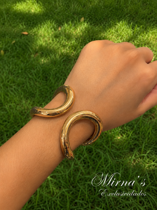 Pulsera Golden Curve