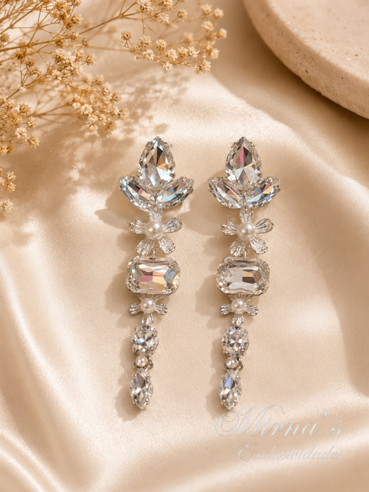 Aretes Royal Bloom Luxe