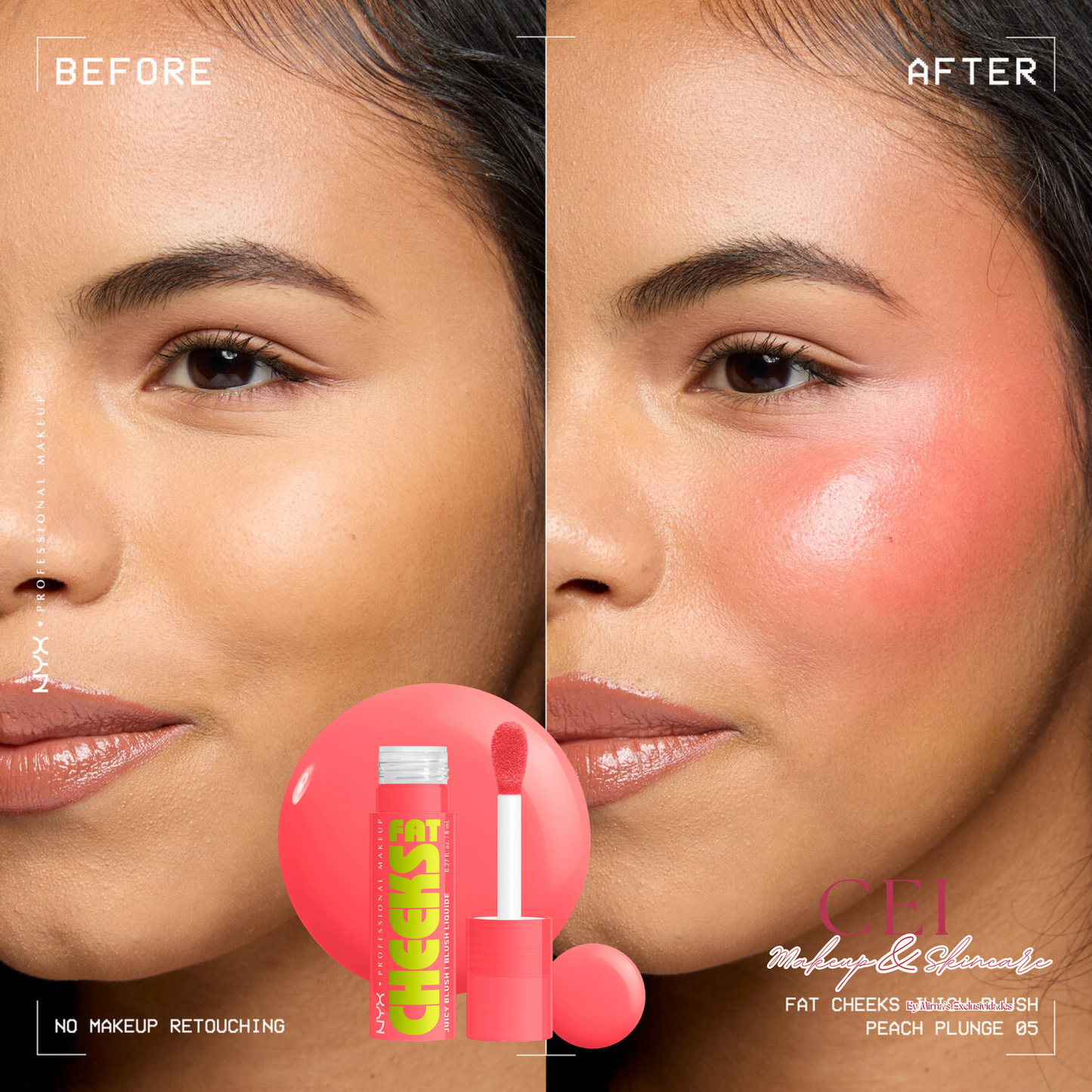 NYX Cheeks Fat Juicy Blush Liquid
