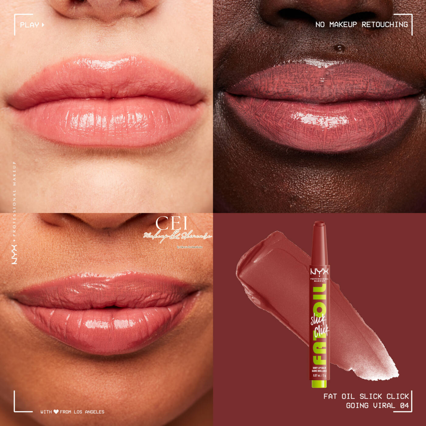 NYX Fat Oil Slick Click – Shiny Lip Balm