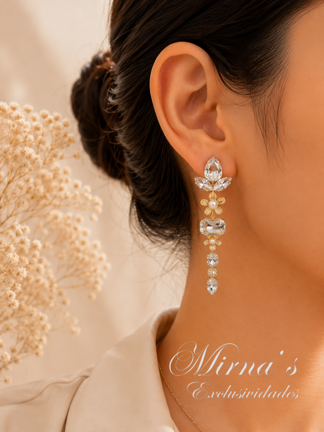 Aretes Royal Bloom Luxe