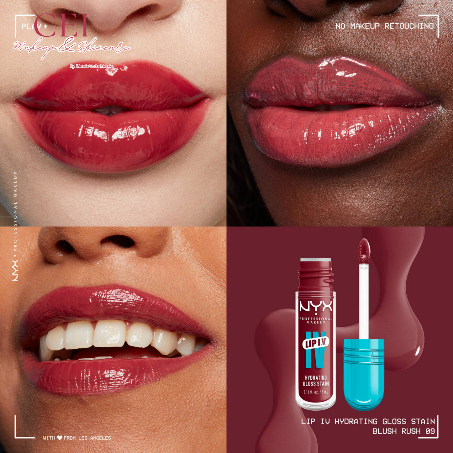 NYX Lip IV Hydrating Gloss Stain