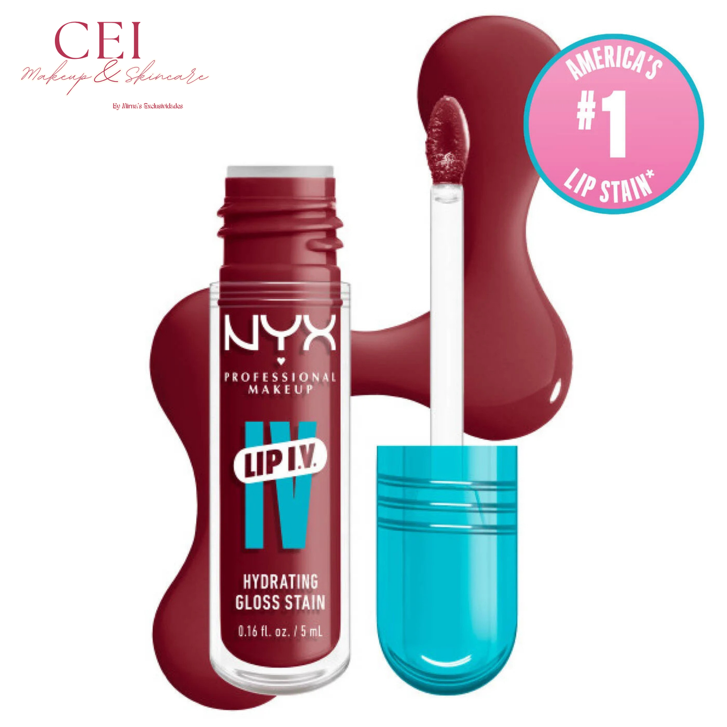 NYX Lip IV Hydrating Gloss Stain