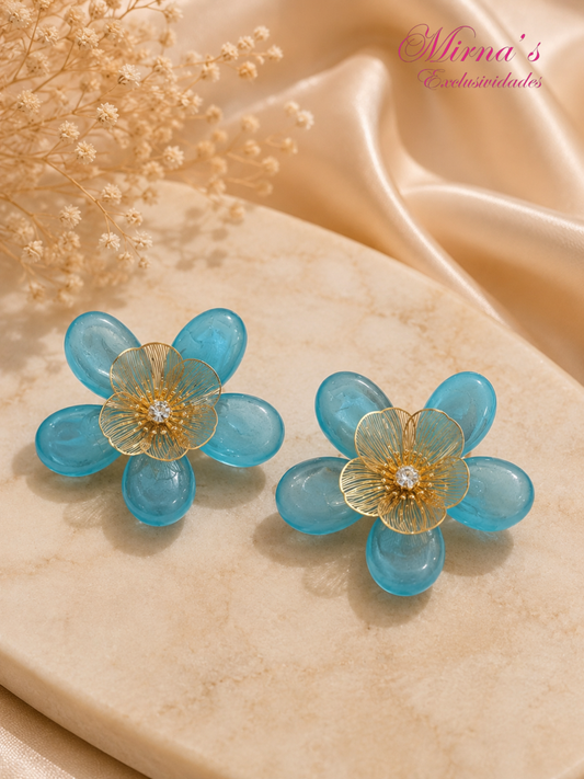 Aretes Petalo de mar
