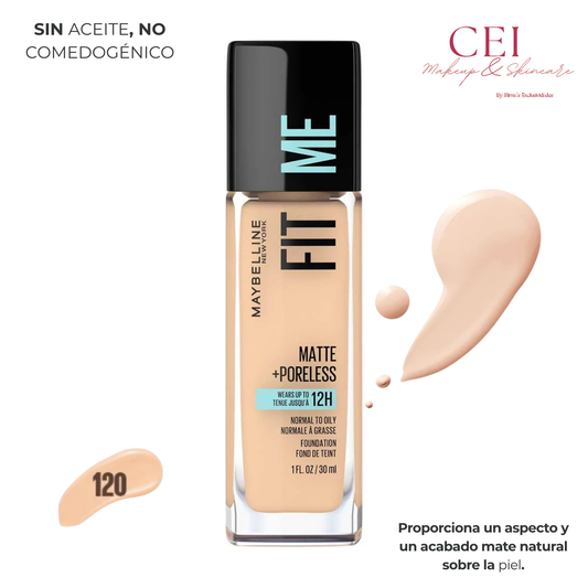 FIT ME® MATTE + PORELESS BASE DE MAQUILLAJE