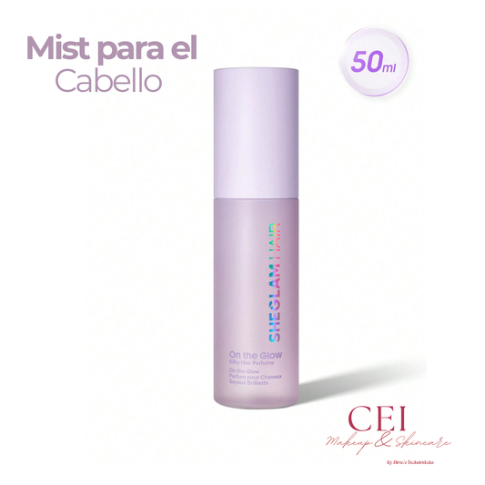 Perfume y tratamiento para Cabello- SHEGLAM On the Glow Silky Hair Perfume