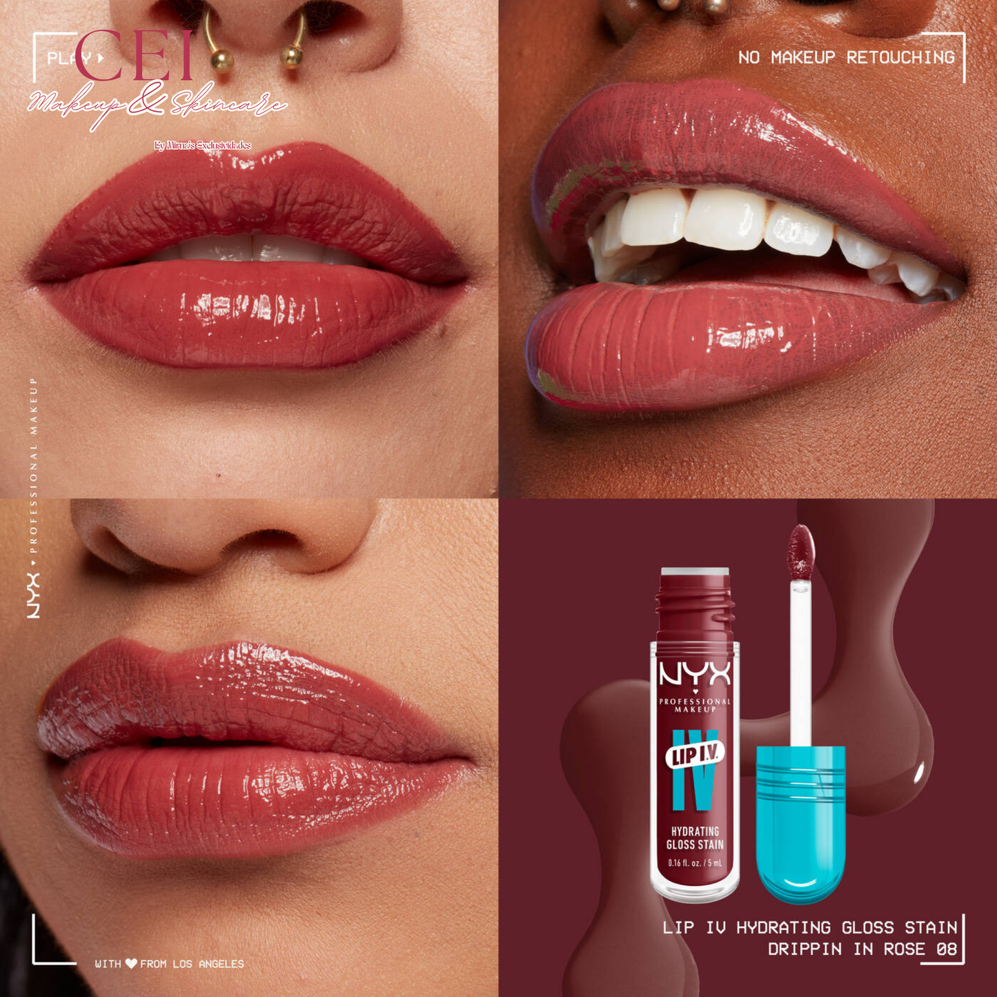 NYX Lip IV Hydrating Gloss Stain