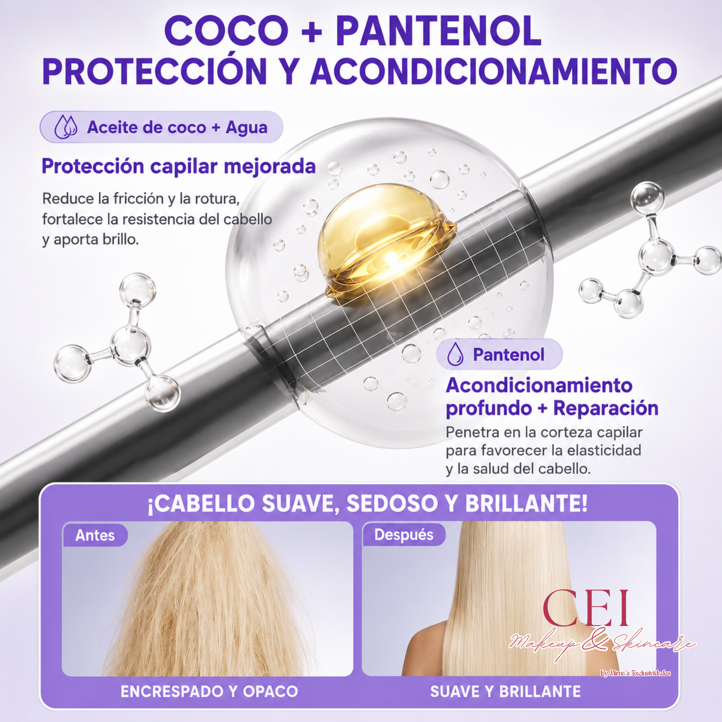 Perfume y tratamiento para Cabello- SHEGLAM On the Glow Silky Hair Perfume