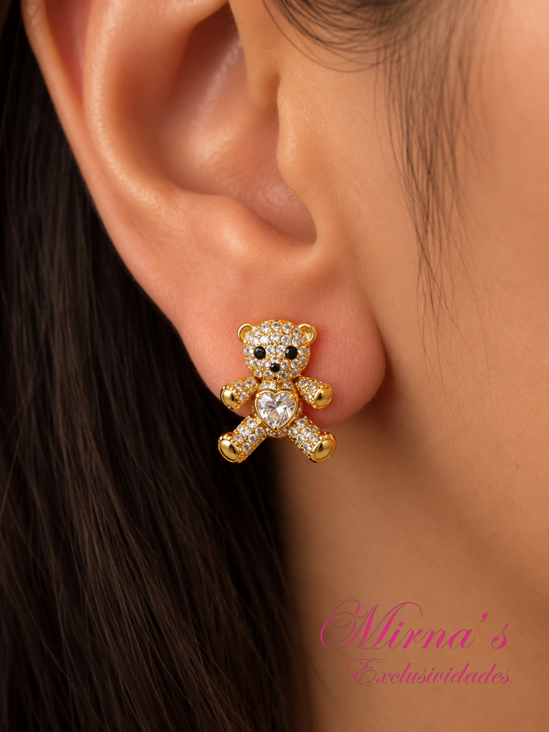 Aretes Teddy Love