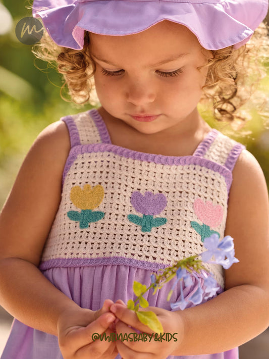 Vestido de crochet