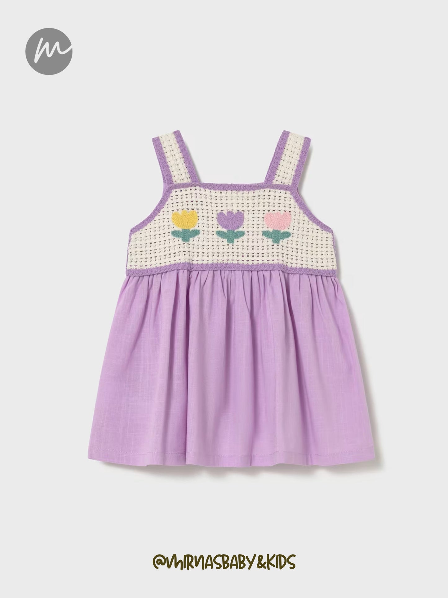 Vestido de crochet