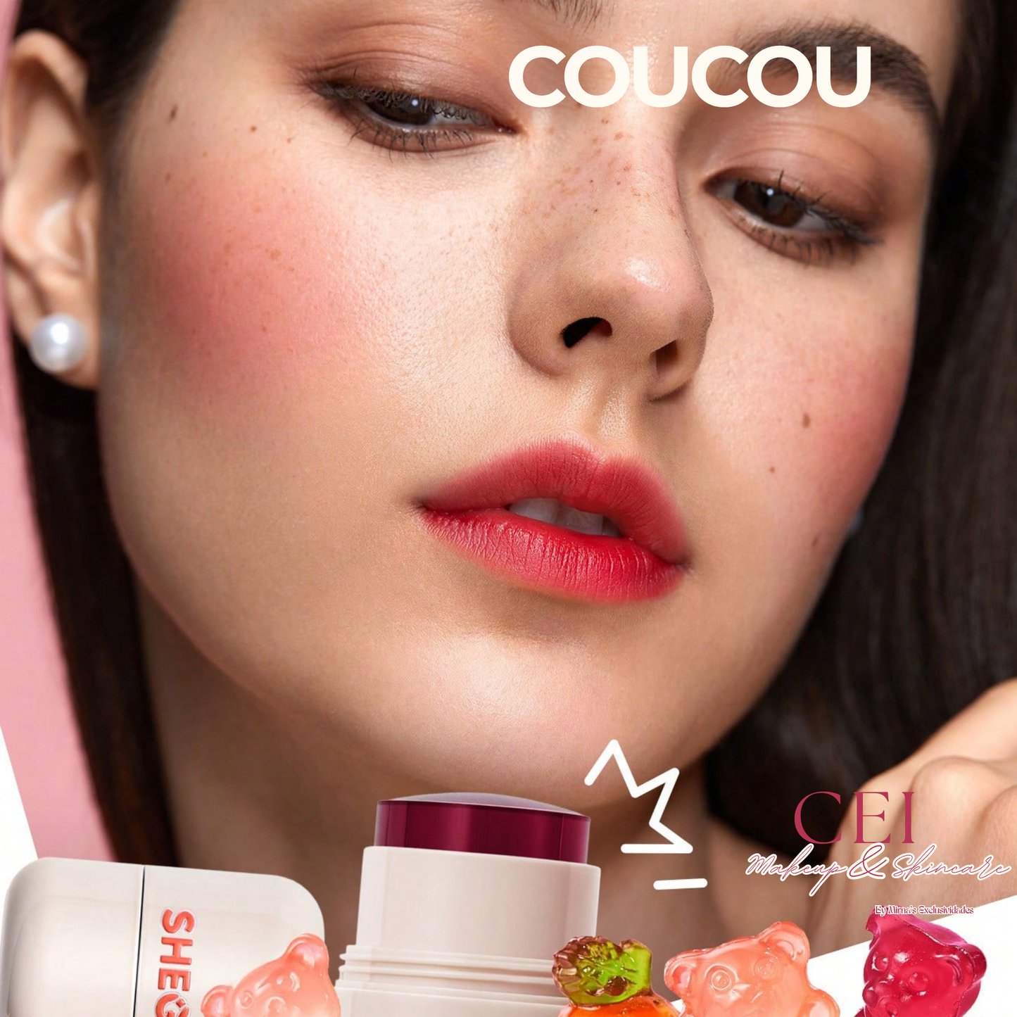 SHEGLAM Color Bloom BLUSH para labios y Mejillas