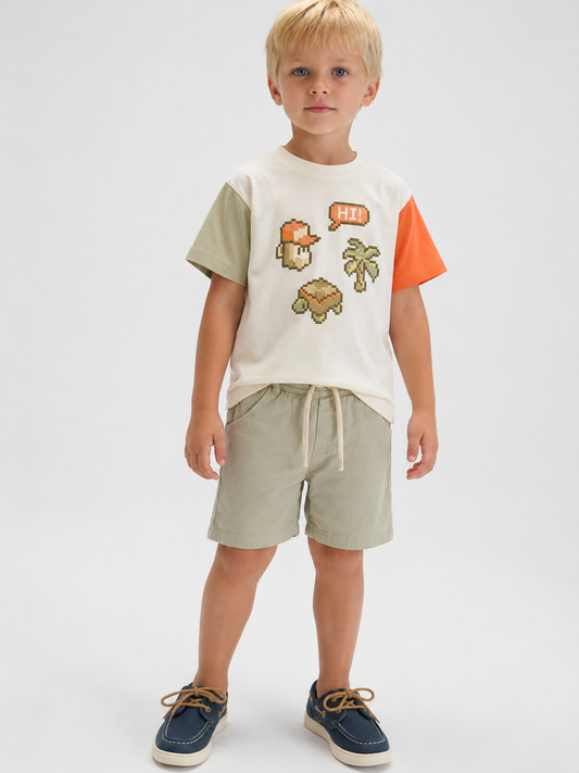 Conjunto minecracft niño grande