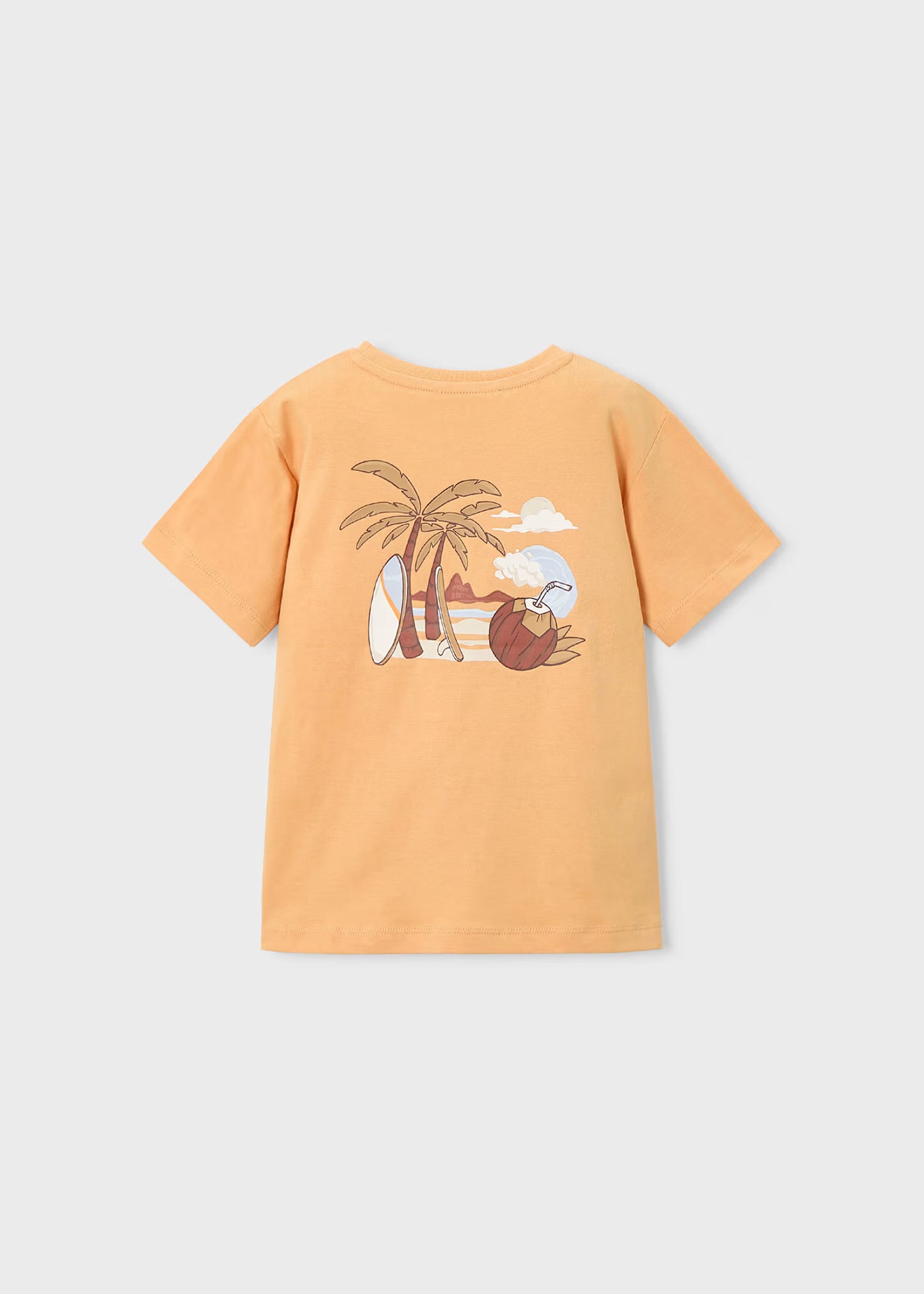 Conjunto de 2pcs camisa de monito y short