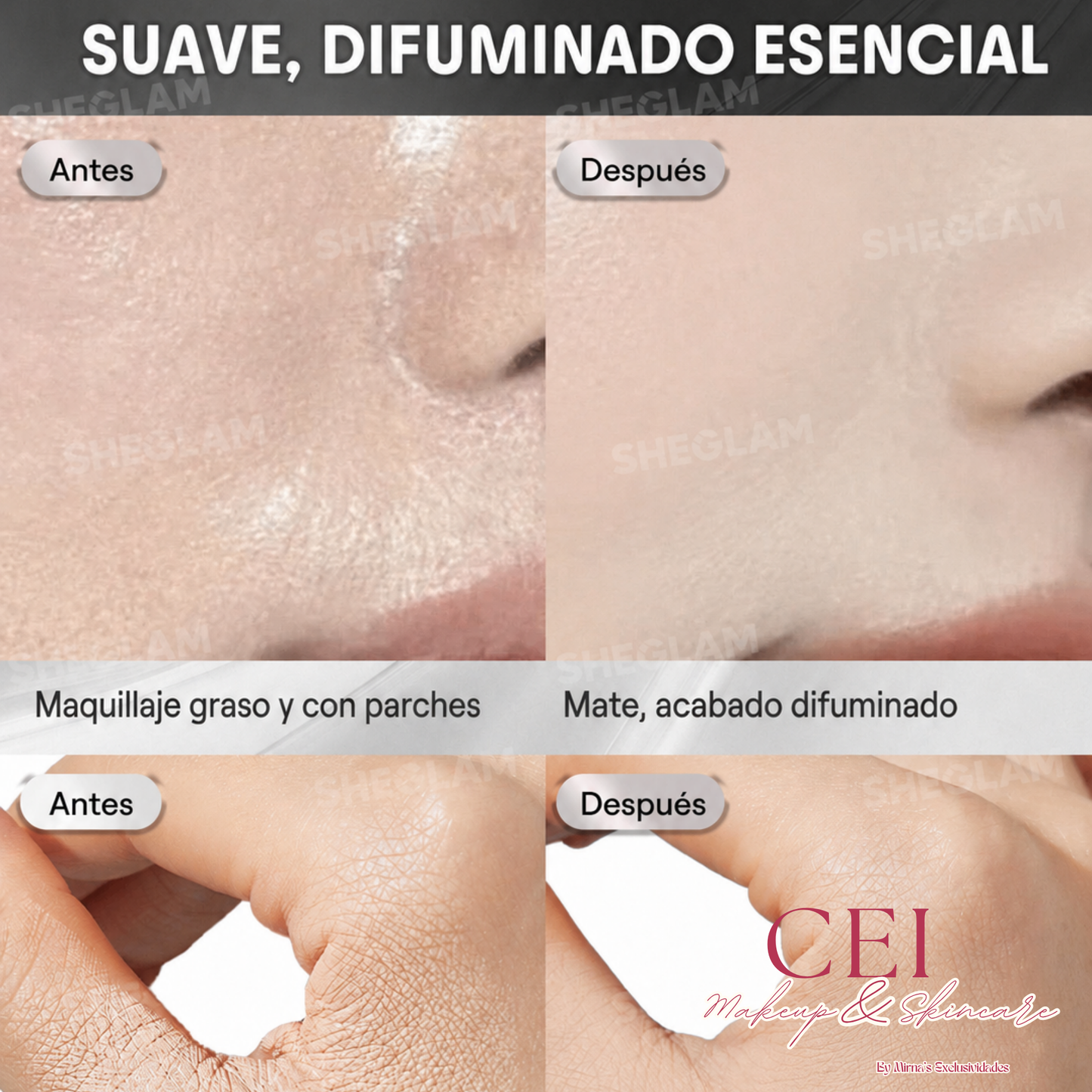 ✨ SHEGLAM Camera On Smooth & Blur Primer