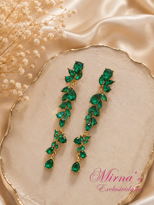 Aretes Esmeralda Imperial