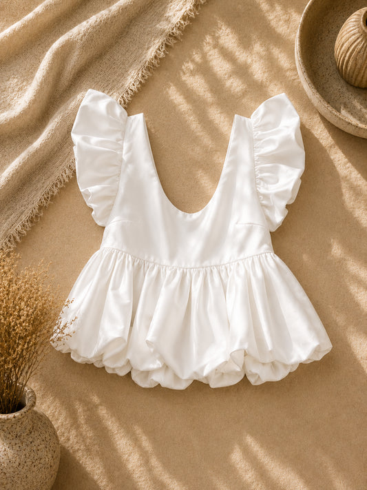 CAMISA BLANCA BOMBACHA