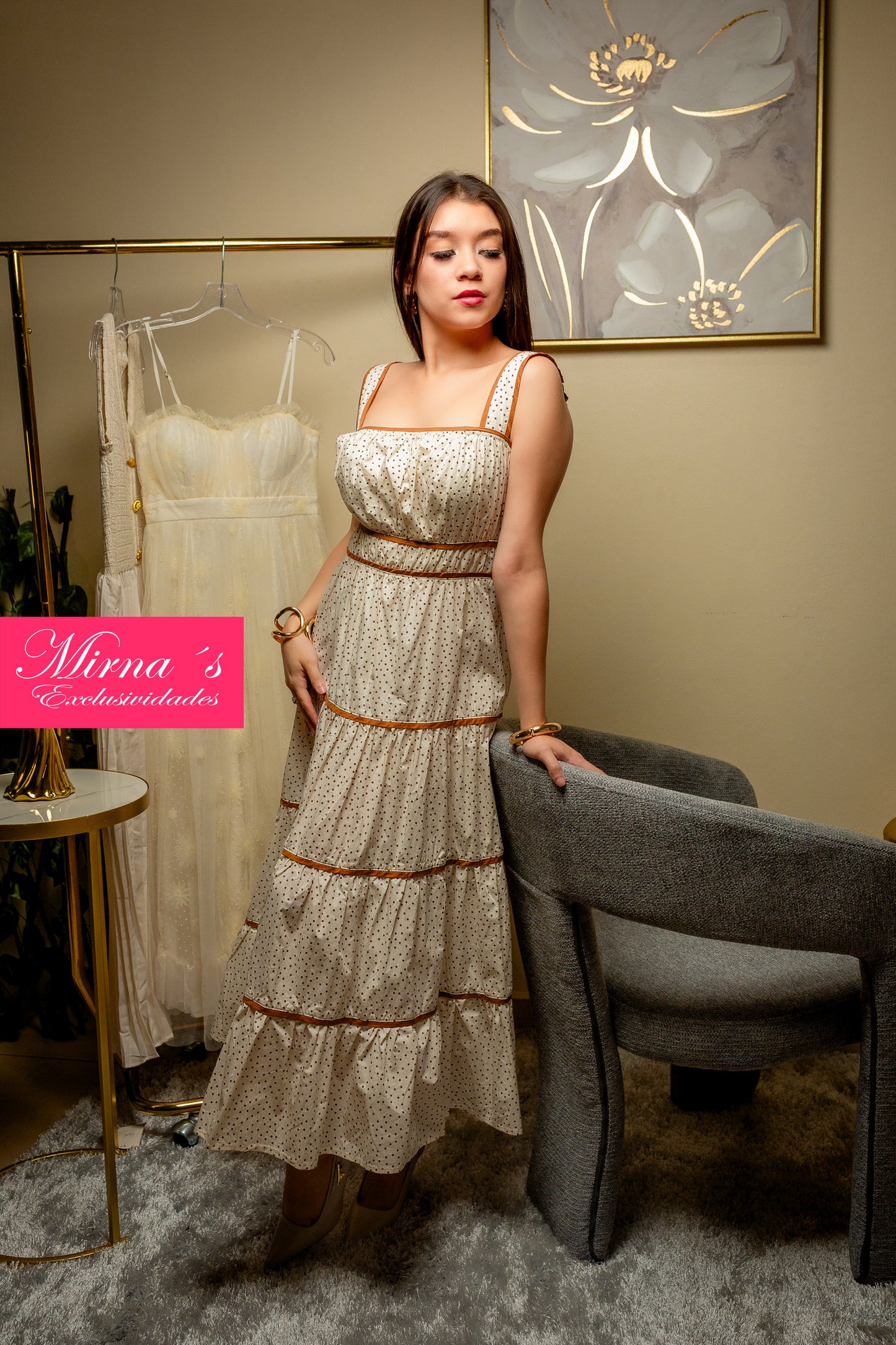 Vestido Polka Dots Cafe Siena