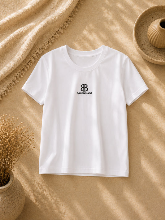 CAMISA BLANCA CON LOGO DE BALENCIAGA