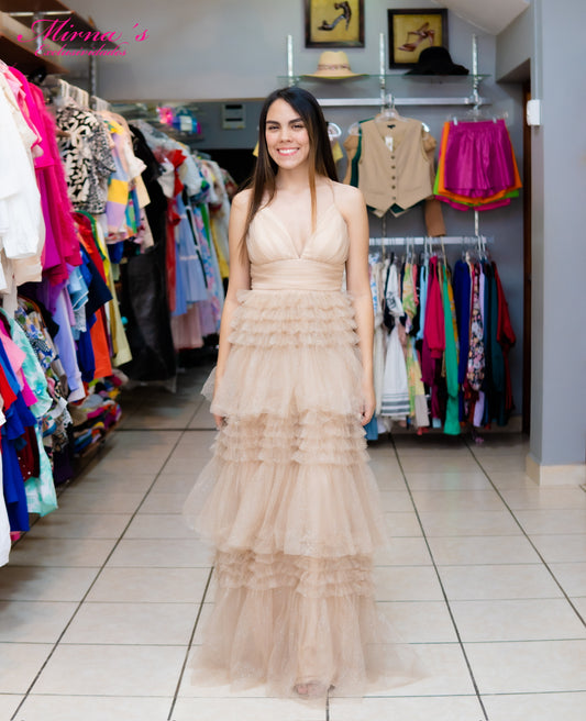 Vestido Celeste Aurora