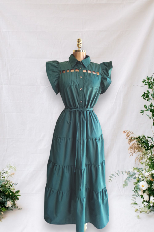 VESTIDO VERDE