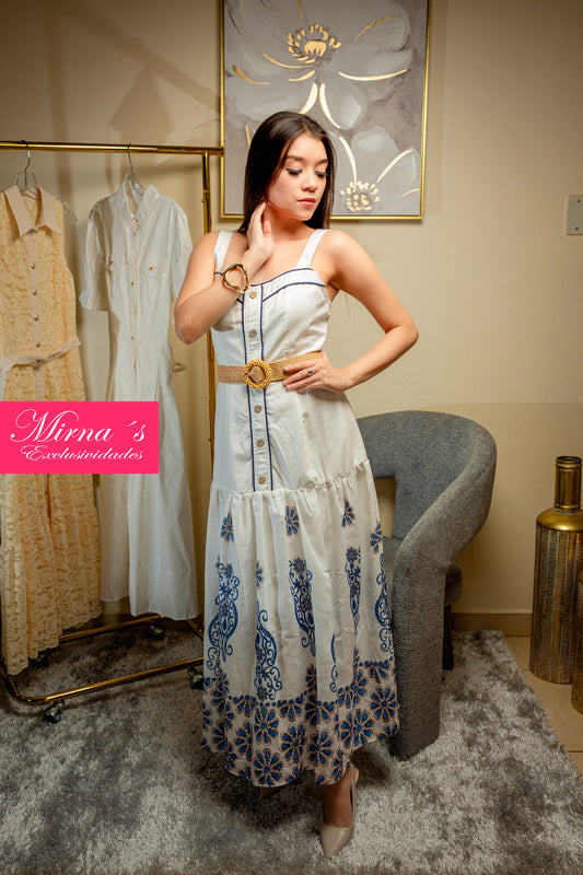 Vestido Santorin