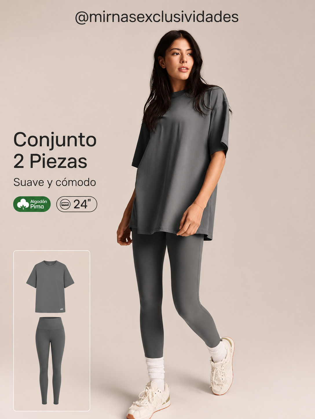 Conjunto Camiseta+Leggings Glow mode