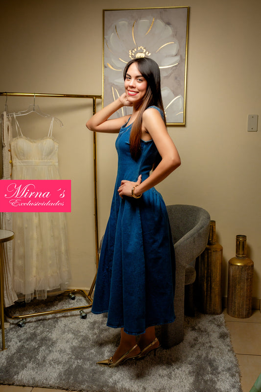 Vestido Denim Bella