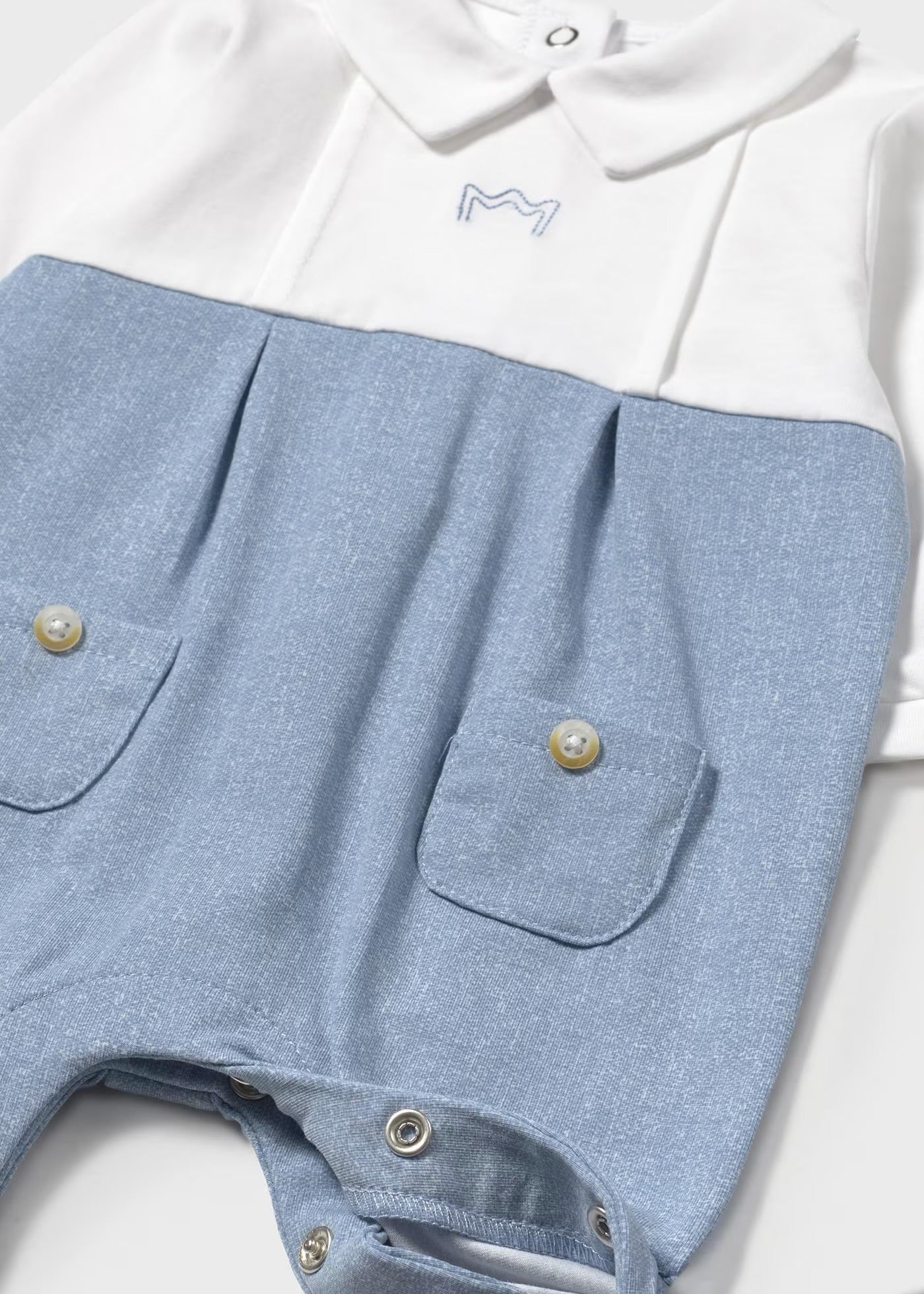 Conjunto enterizo azul corona