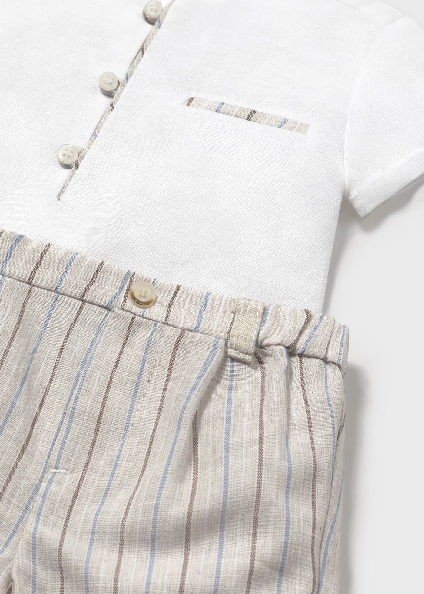 Conjunto de short de  lino