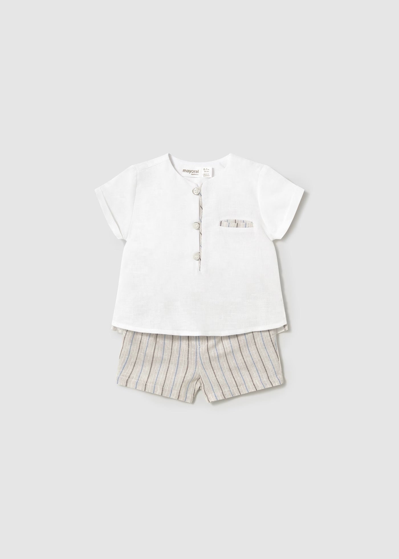 Conjunto de short de  lino