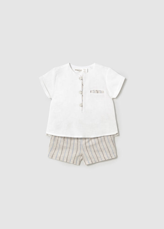 Conjunto de short de  lino