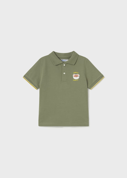 Camisa tipo polo de jugla