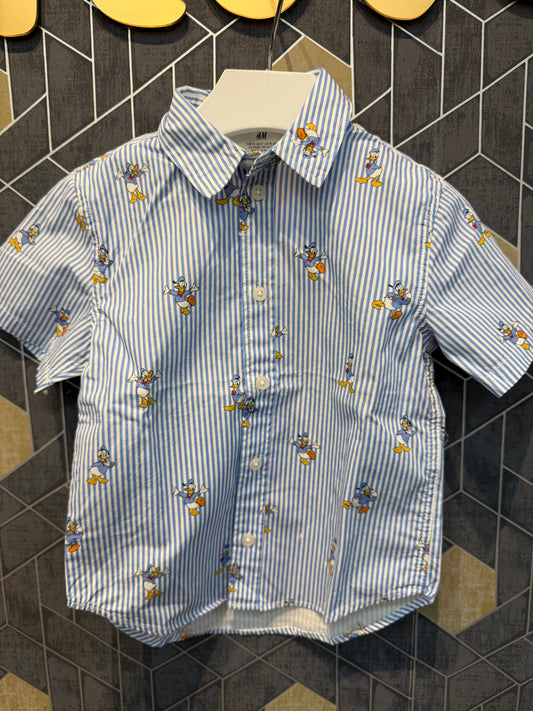 Camisa de botones patito Donald