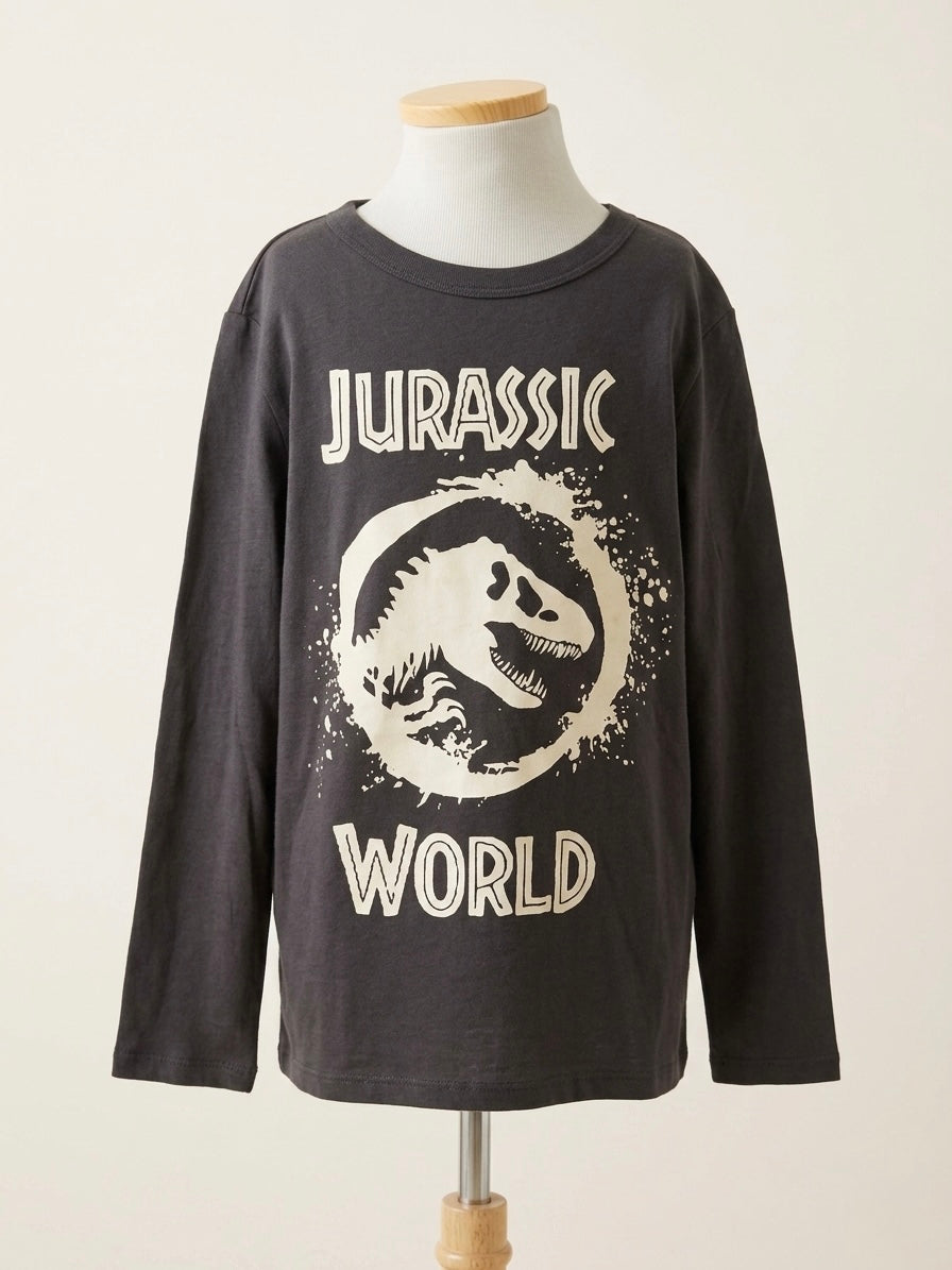 Camisa de dinosaurio manga larga